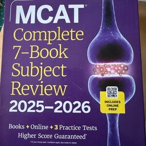 NEW NEVER USED Kaplan MCAT Complete 7-Book Subject Review 2025-2026